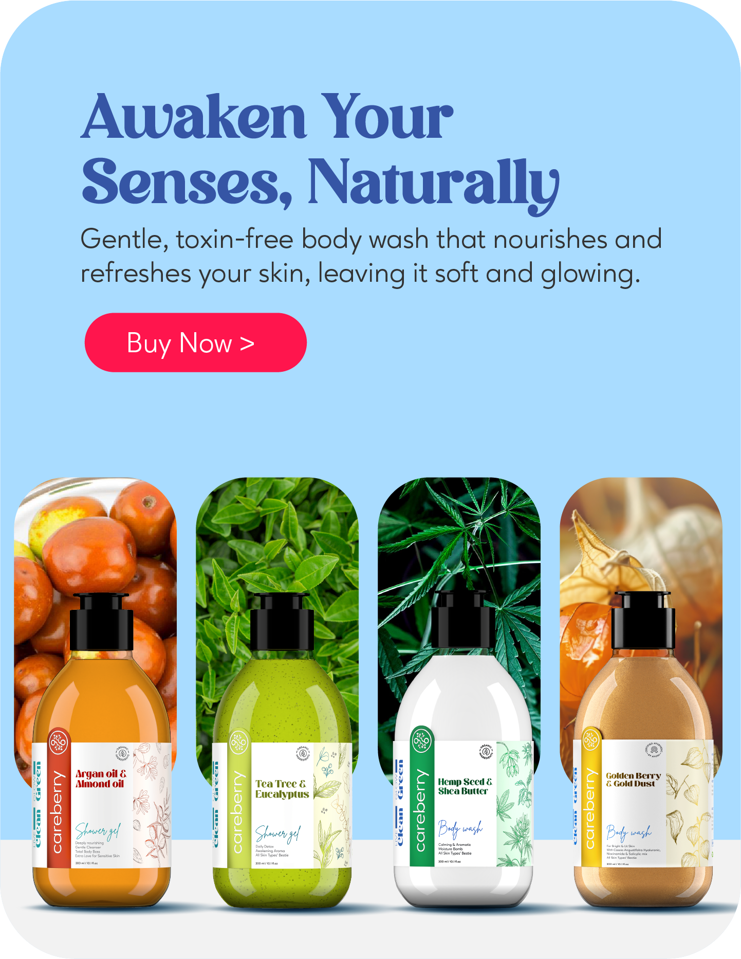 Shower Gel Mobile banner