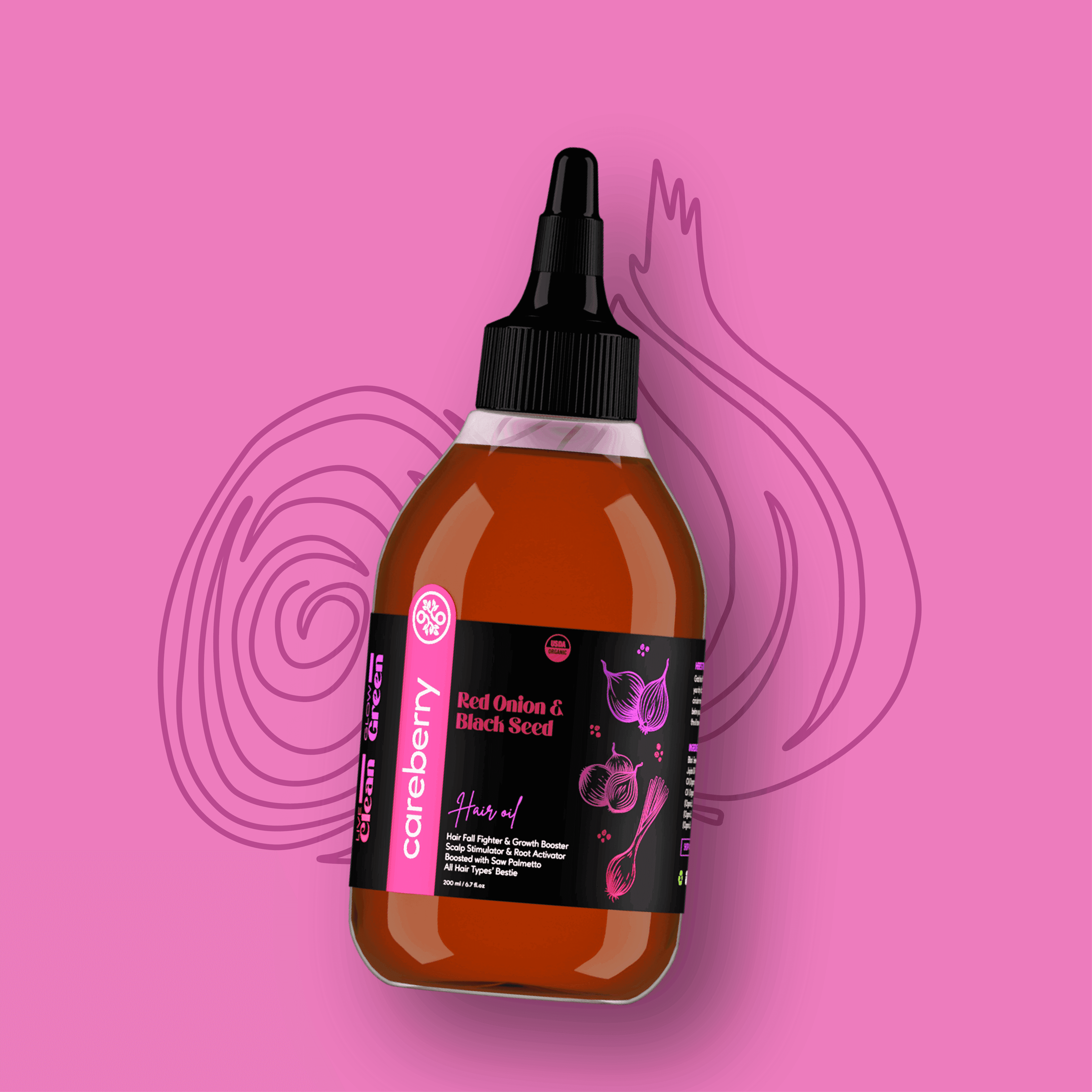 red onion natural hair oil