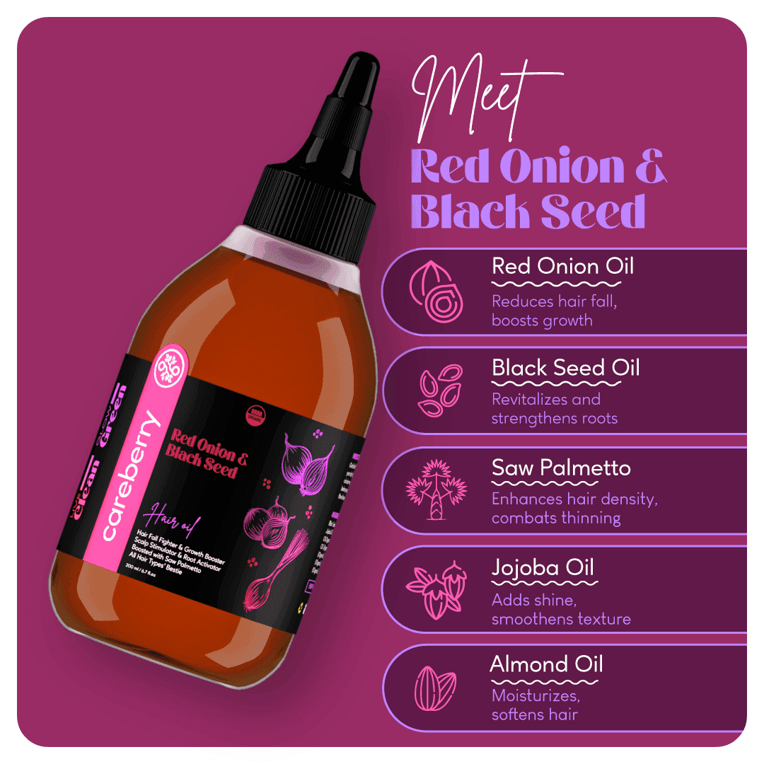 red onion natural hair oil