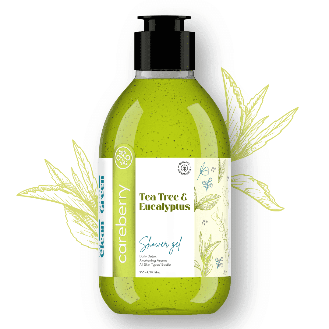 tea tree & eucalyptus oil body wash